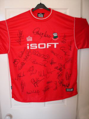 maillot équipe de barnsley fc domicile 2001-2002 rétro