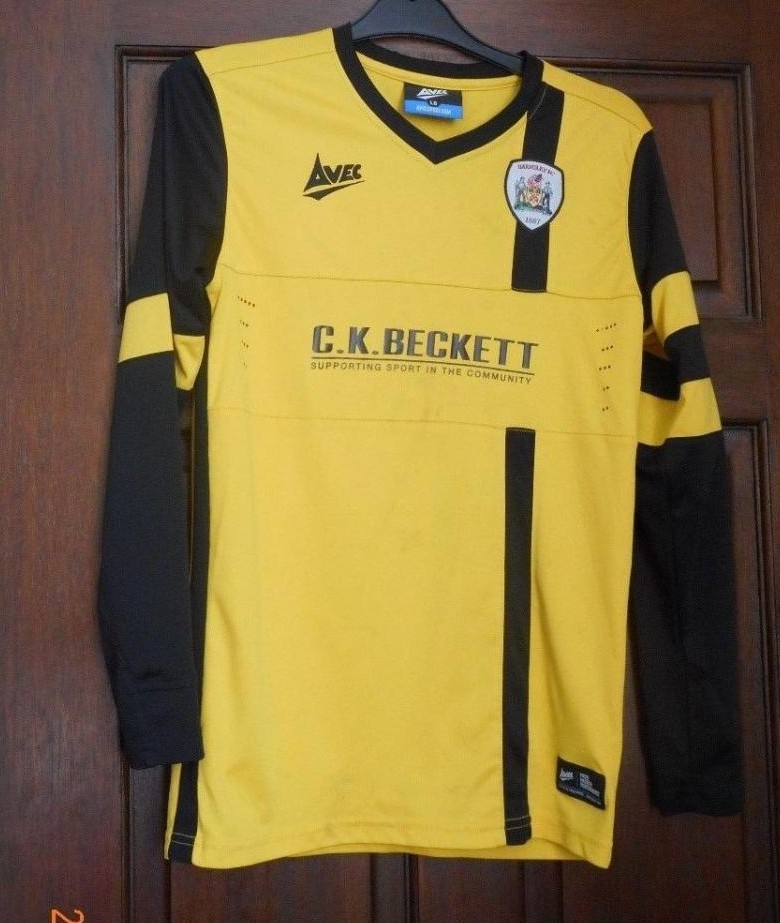maillot équipe de barnsley fc exterieur 2014-2015 rétro