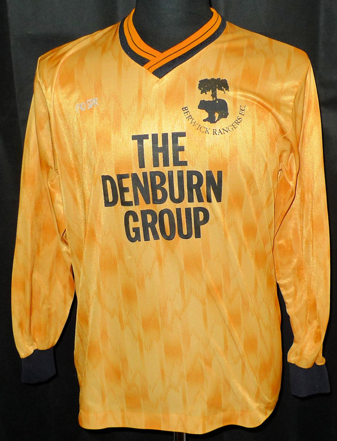 maillot équipe de berwick rangers domicile 1989-1990 pas cher