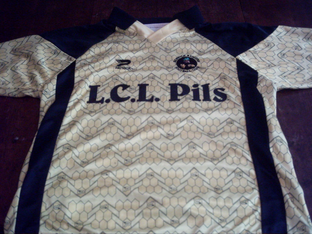 maillot équipe de berwick rangers exterieur 1998-1999 pas cher