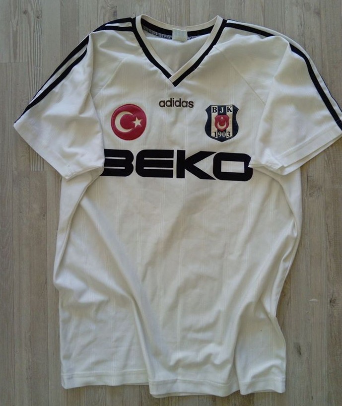 maillot équipe de beşiktaş jk domicile 1995-1996 pas cher