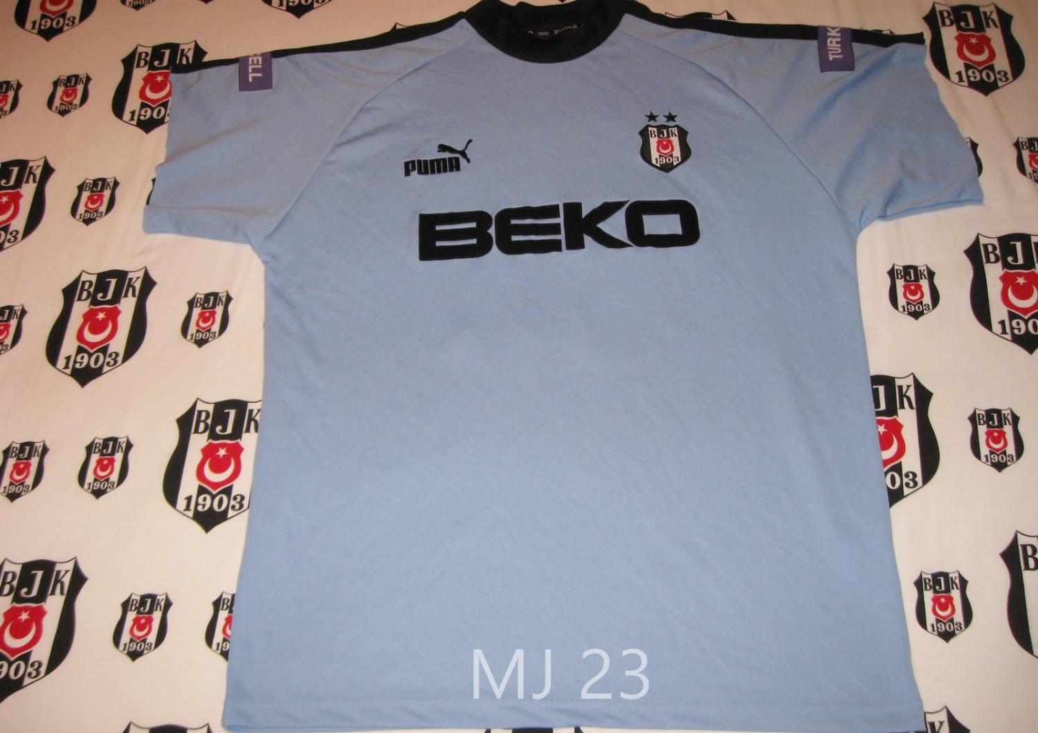 maillot équipe de beşiktaş jk gardien 2003-2004 pas cher
