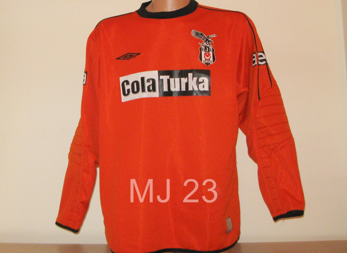 maillot équipe de beşiktaş jk gardien 2005-2006 pas cher