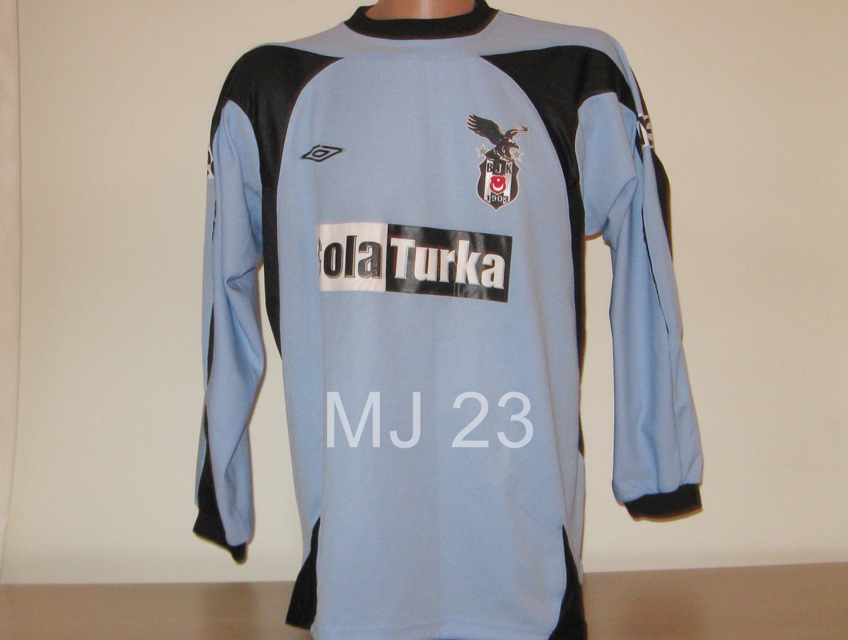 maillot équipe de beşiktaş jk gardien 2006-2007 pas cher