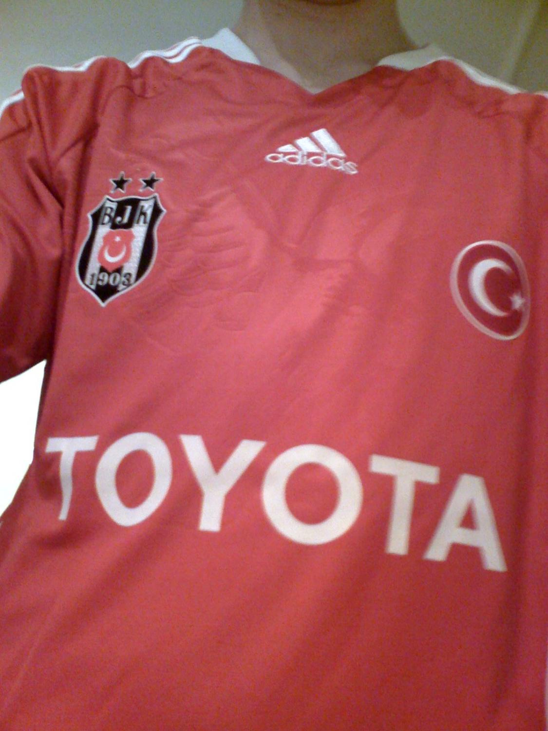 maillot équipe de beşiktaş jk gardien 2011-2012 rétro