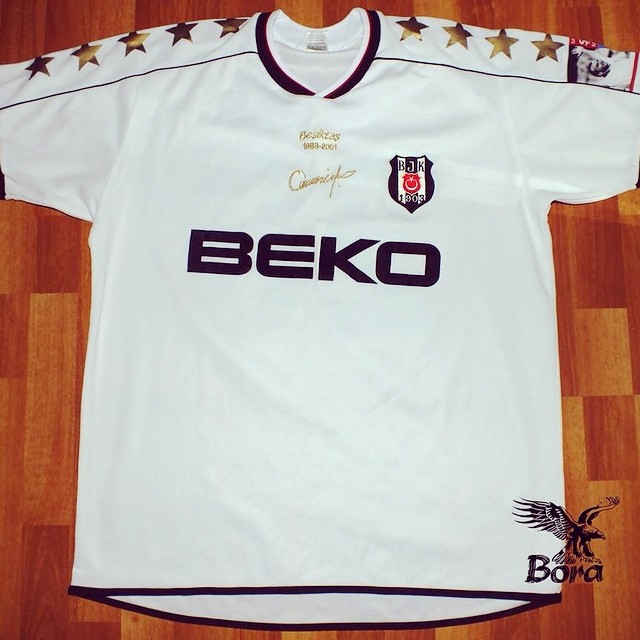 maillot équipe de beşiktaş jk particulier 1988-2001 pas cher