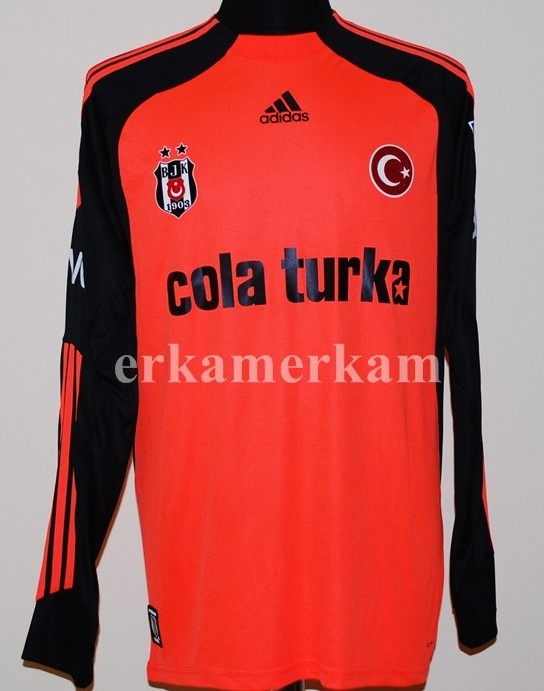maillot équipe de beşiktaş jk particulier 2009-2010 rétro