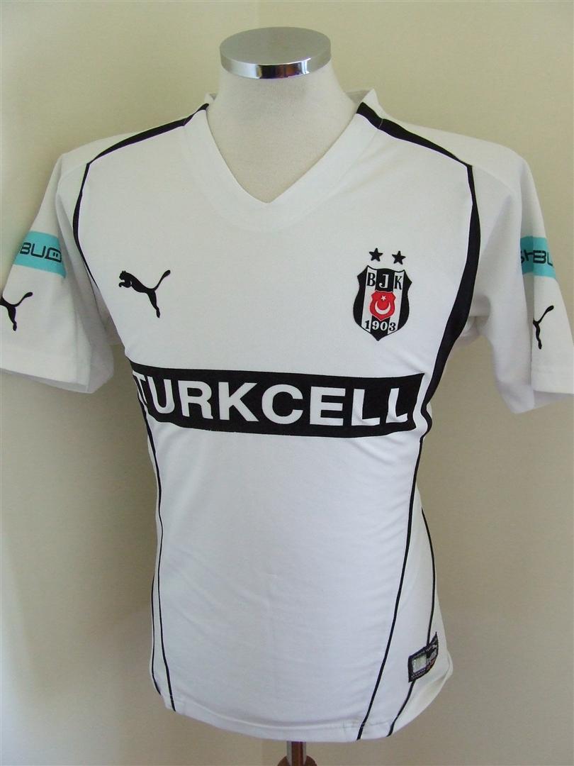 maillot équipe de beşiktaş jk réplique 2004-2005 pas cher