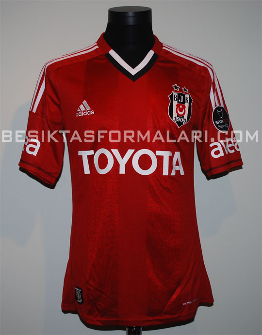 maillot équipe de beşiktaş jk third 2012-2013 rétro
