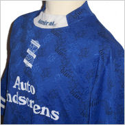 maillot équipe de birmingham city fc domicile 1995-1996 rétro maillot équipe de birmingham city fc domicile 1995-1996 rétro