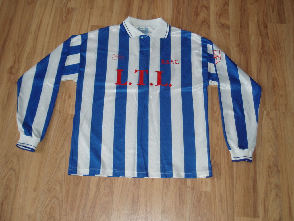 maillot équipe de bishop\'s stortford domicile 1990-1992 pas cher