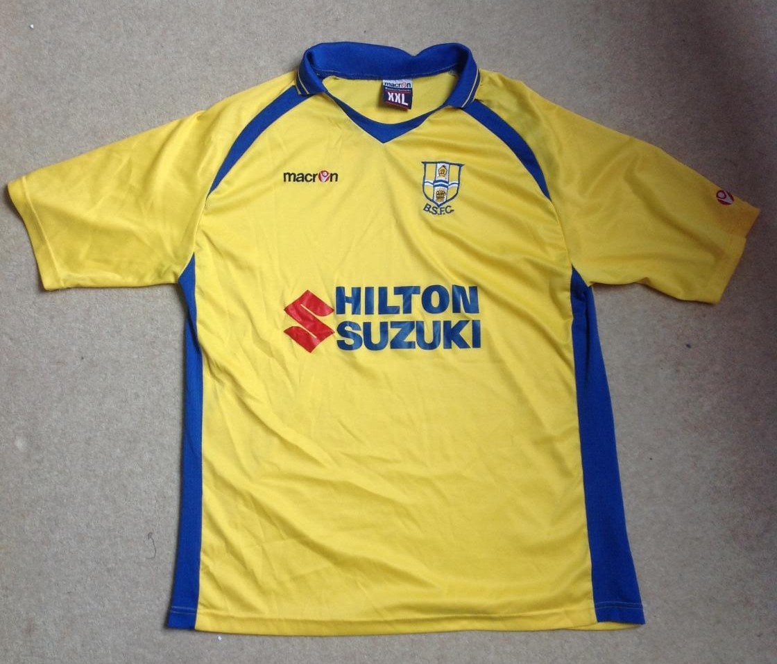 maillot équipe de bishop's stortford exterieur 2007-2009 rétro