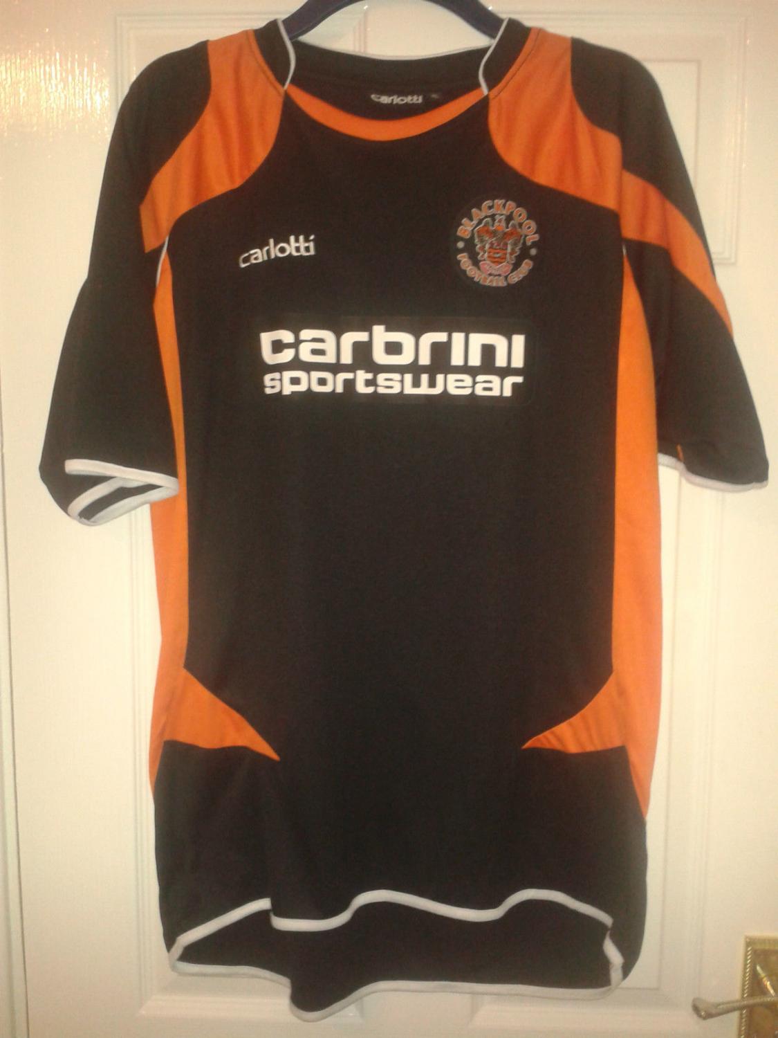 maillot équipe de blackpool fc exterieur 2008-2009 pas cher