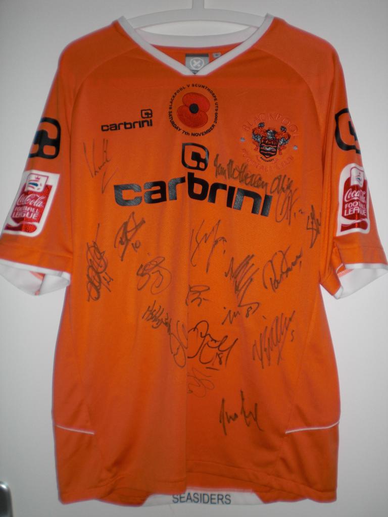 maillot équipe de blackpool fc particulier 2009-2010 pas cher