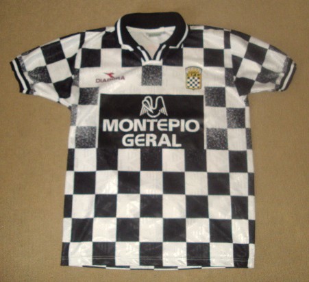 maillot équipe de boavista fc domicile 1998-1999 rétro