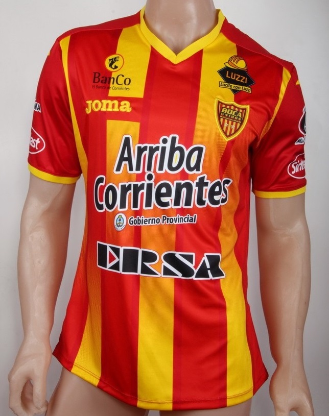 maillot équipe de boca unidos domicile 2014-2015 rétro