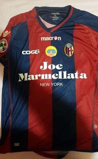 maillot équipe de bologne fc domicile 2007-2008 pas cher