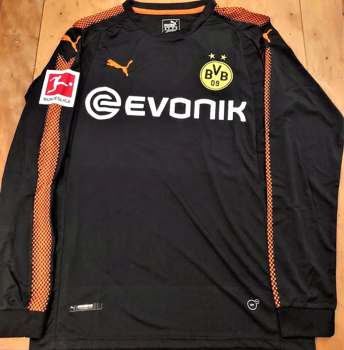 maillot équipe de borussia dortmund gardien 2017-2018 rétro
