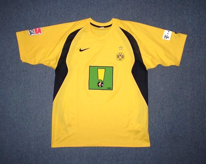 maillot équipe de borussia dortmund particulier 2006-2007 rétro
