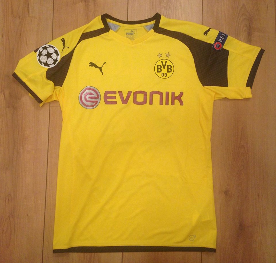 maillot équipe de borussia dortmund réplique 2016-2017 rétro