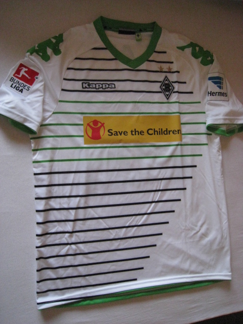 maillot équipe de borussia mönchengladbach domicile 2013-2014 rétro