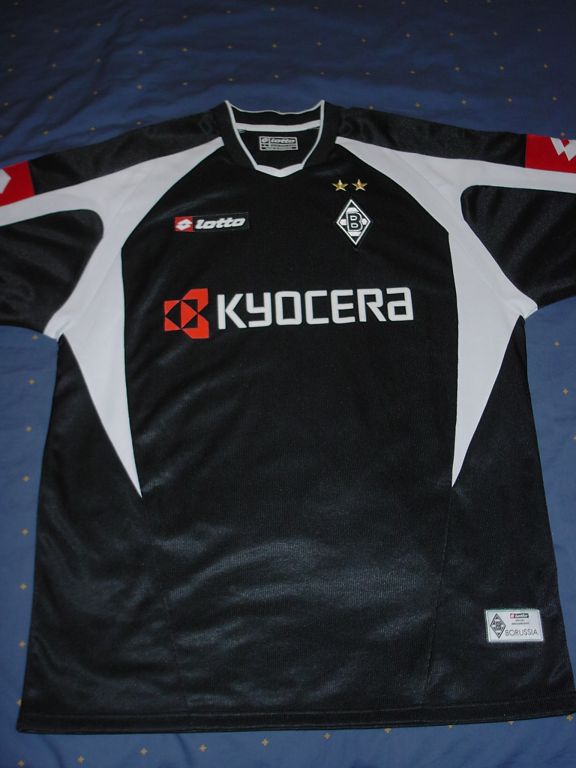 maillot équipe de borussia mönchengladbach exterieur 2005-2006 rétro