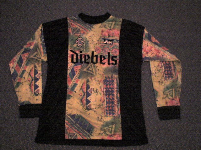 maillot équipe de borussia mönchengladbach gardien 1994-1996 pas cher