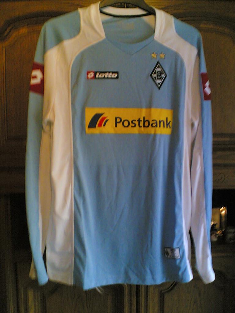 maillot équipe de borussia mönchengladbach gardien 2010-2011 rétro