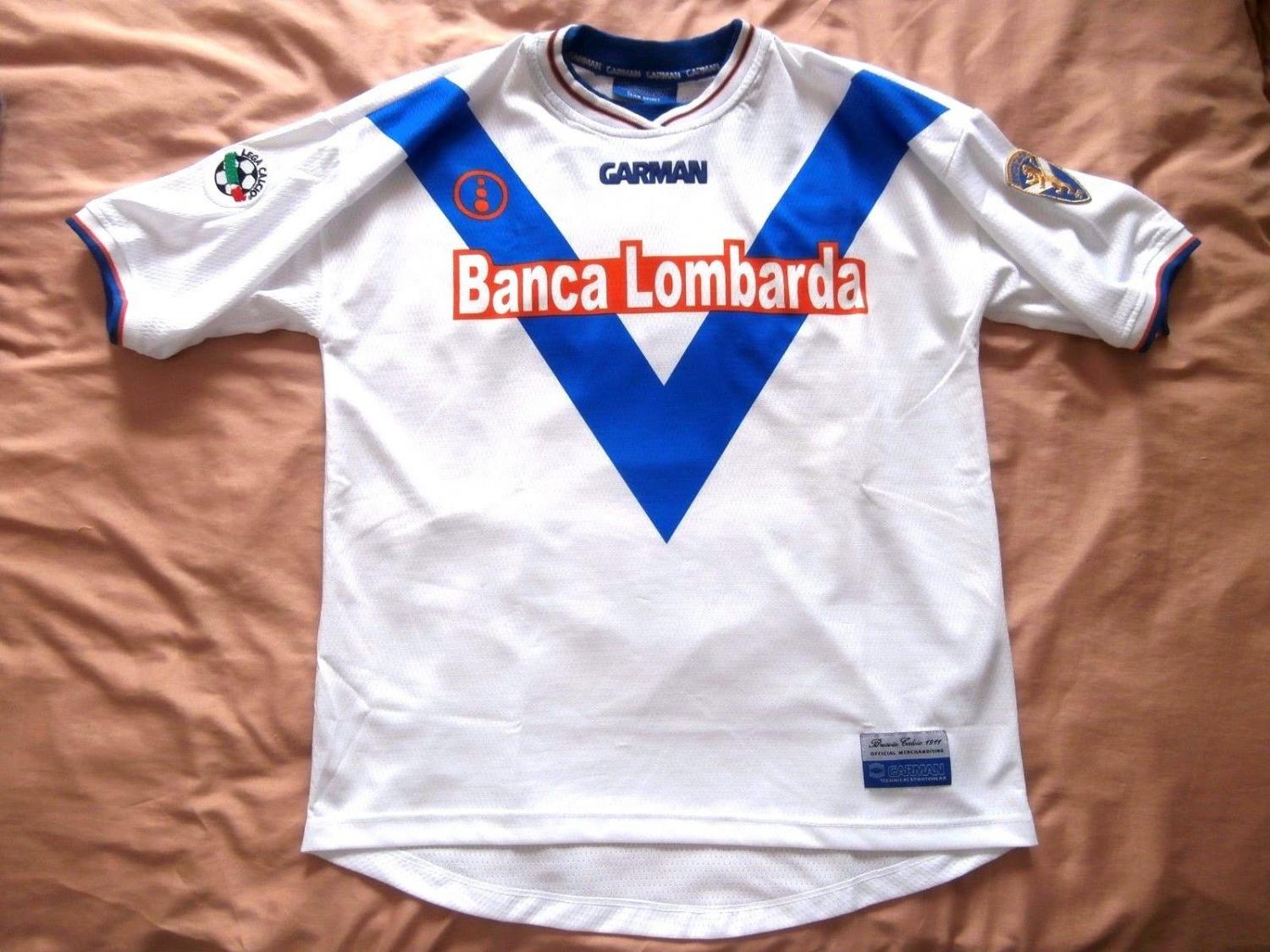 maillot équipe de brescia calcio exterieur 2001-2002 pas cher