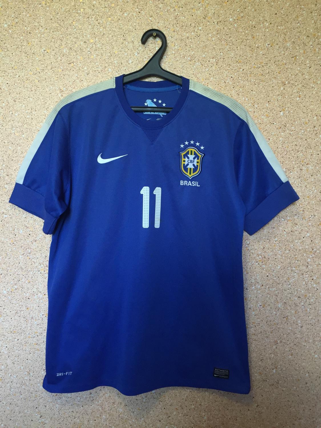 maillot équipe de brésil exterieur 2013-2014 pas cher