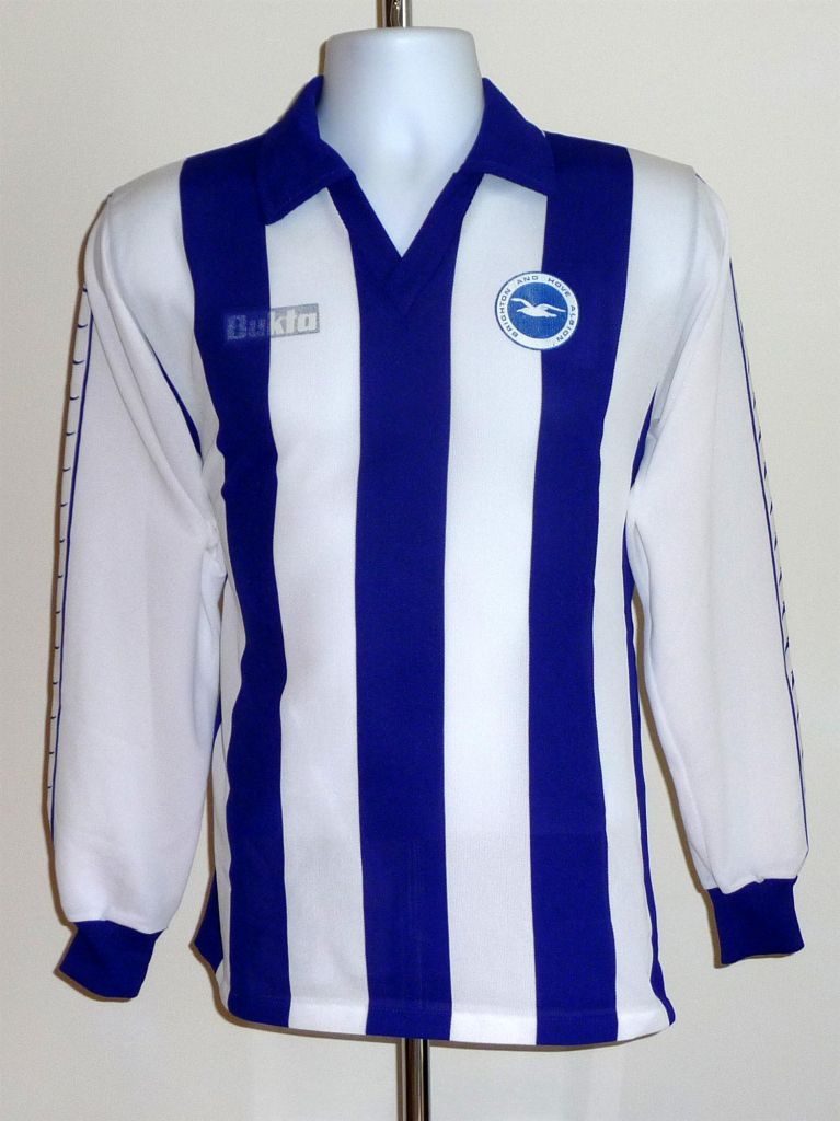 maillot équipe de brighton and hove albion domicile 1978-1980 pas cher
