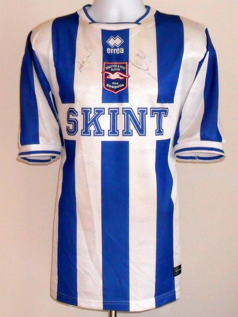 maillot équipe de brighton and hove albion domicile 2002-2004 pas cher