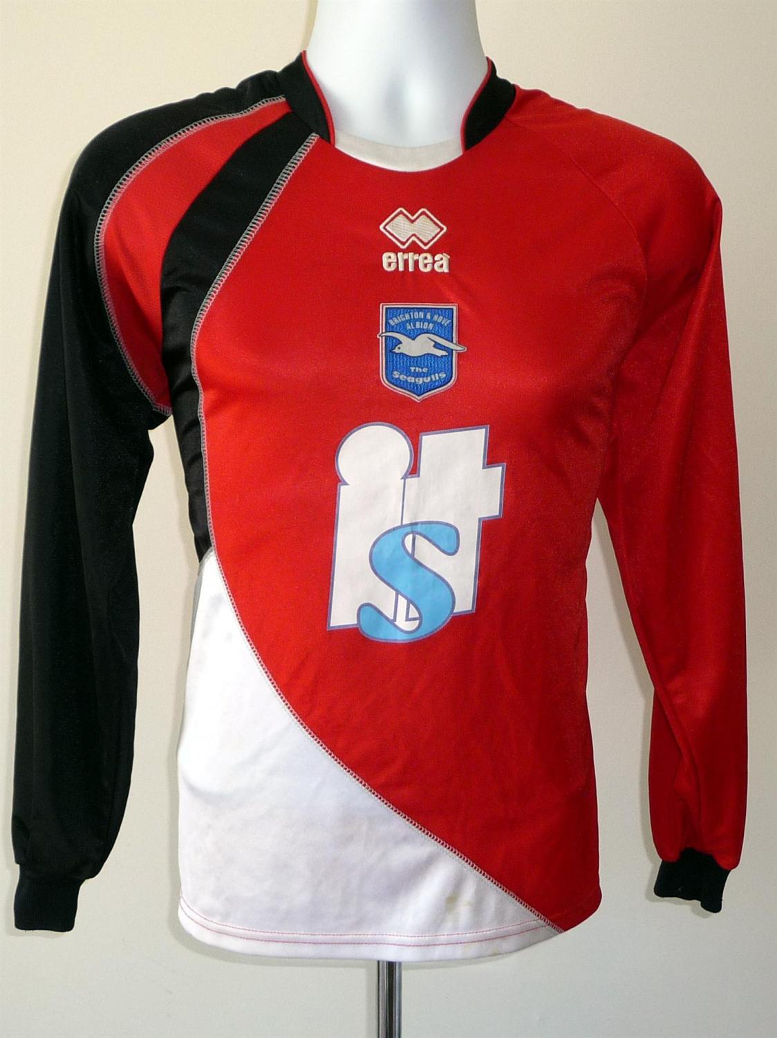 maillot équipe de brighton and hove albion gardien 2009-2011 pas cher