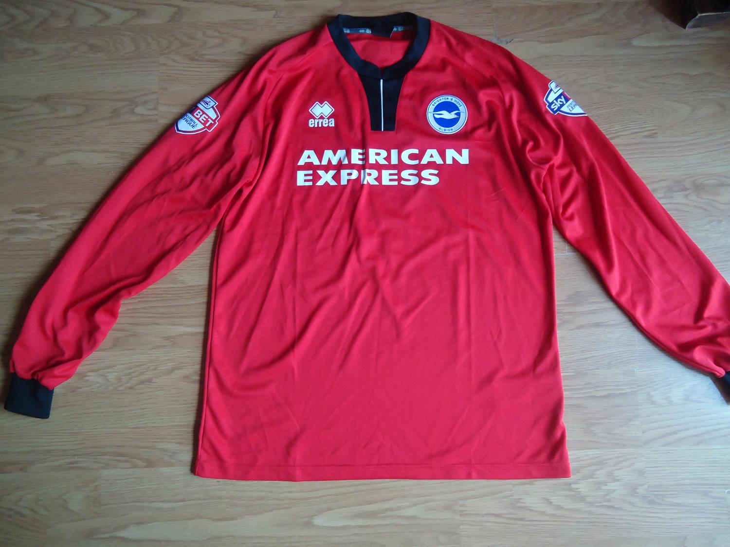 maillot équipe de brighton and hove albion gardien 2013-2014 pas cher