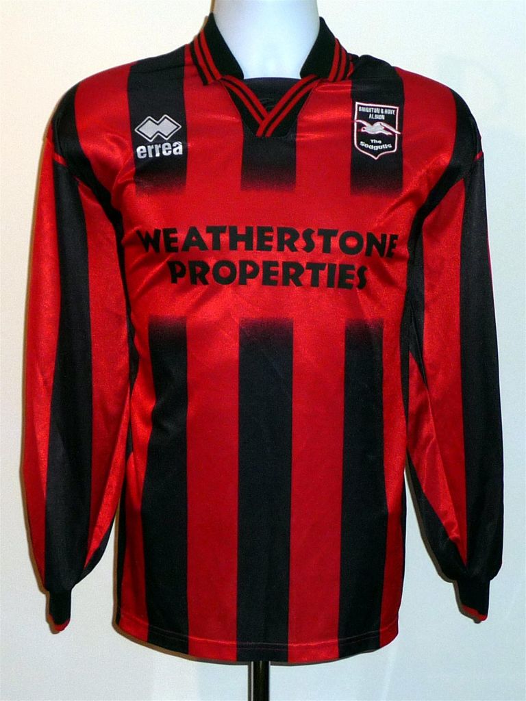 maillot équipe de brighton and hove albion particulier 1999-2002 pas cher