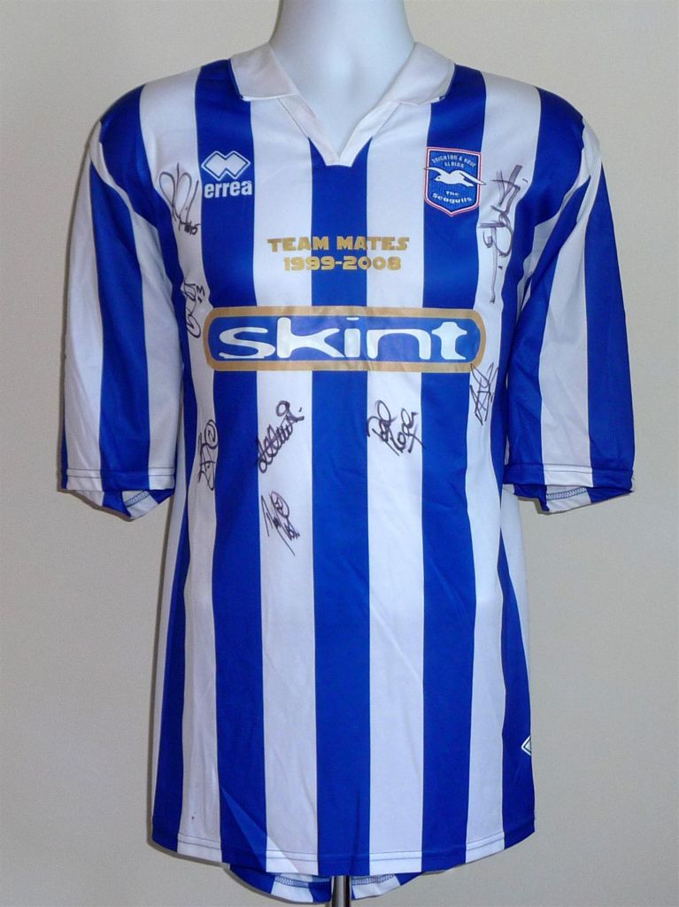 maillot équipe de brighton and hove albion particulier 2008 pas cher