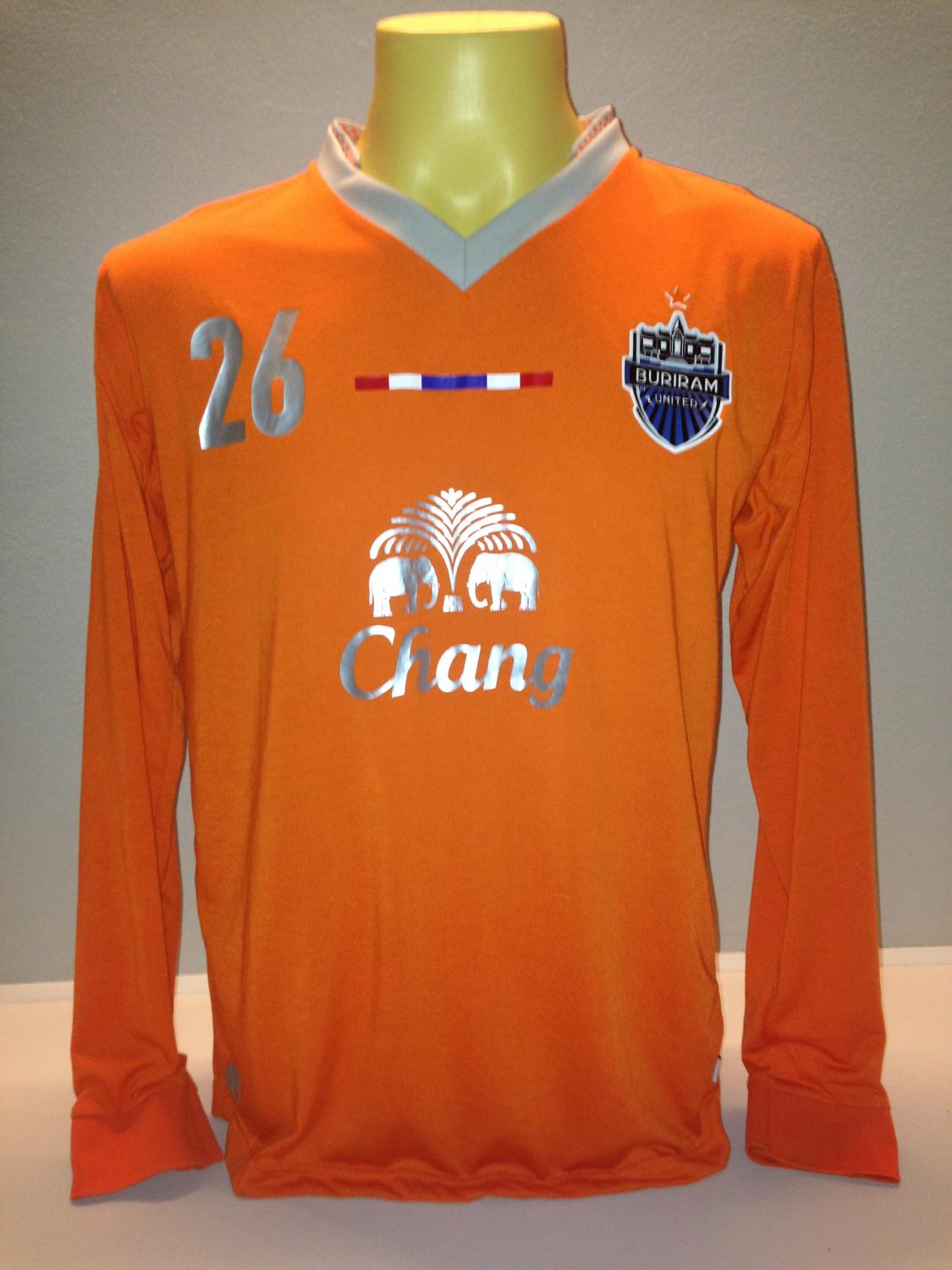 maillot équipe de buriram united réplique 2012 rétro