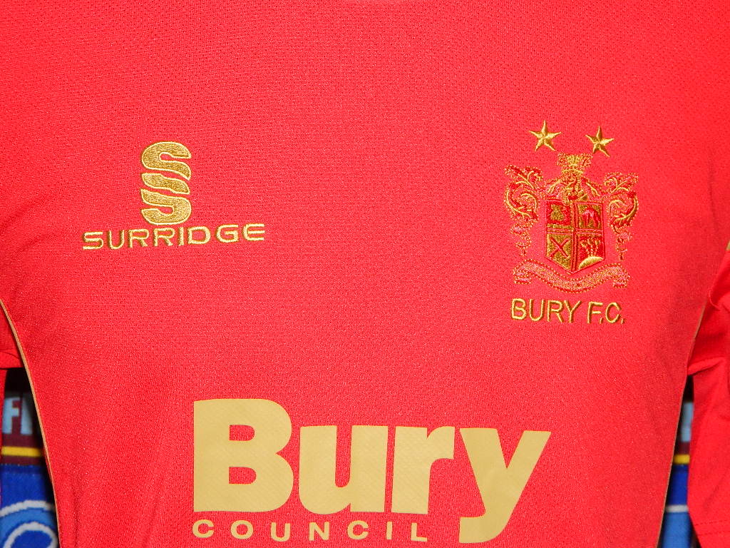 maillot équipe de bury fc exterieur 2011-2012 pas cher