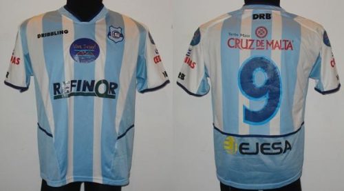 maillot équipe de ca gimnasia y esgrima domicile 2004-2005 rétro