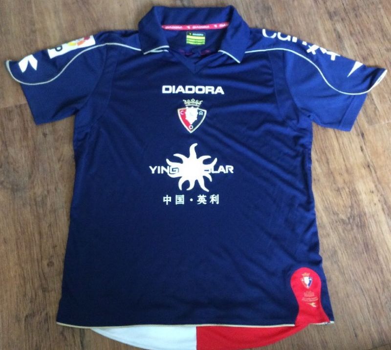 maillot équipe de ca osasuna third 2008-2009 pas cher