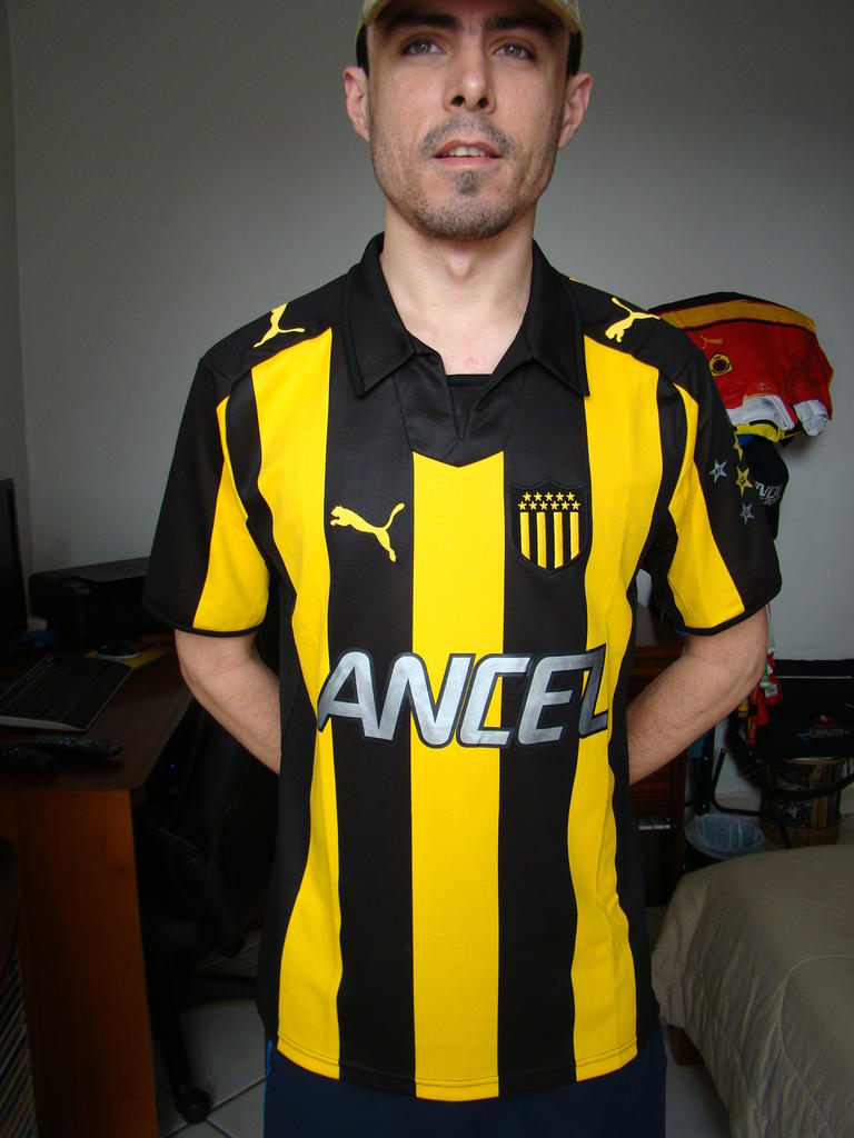 maillot équipe de ca penarol domicile 2008-2010 pas cher