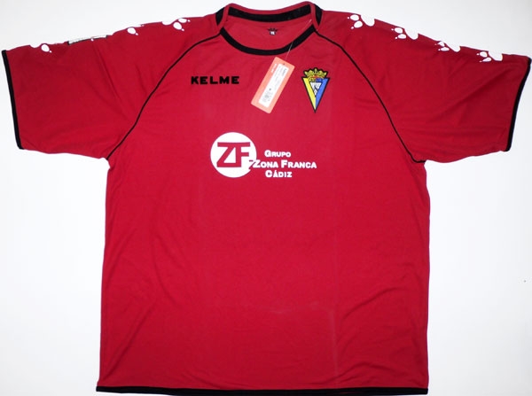 maillot équipe de cadix cf exterieur 2004-2005 rétro