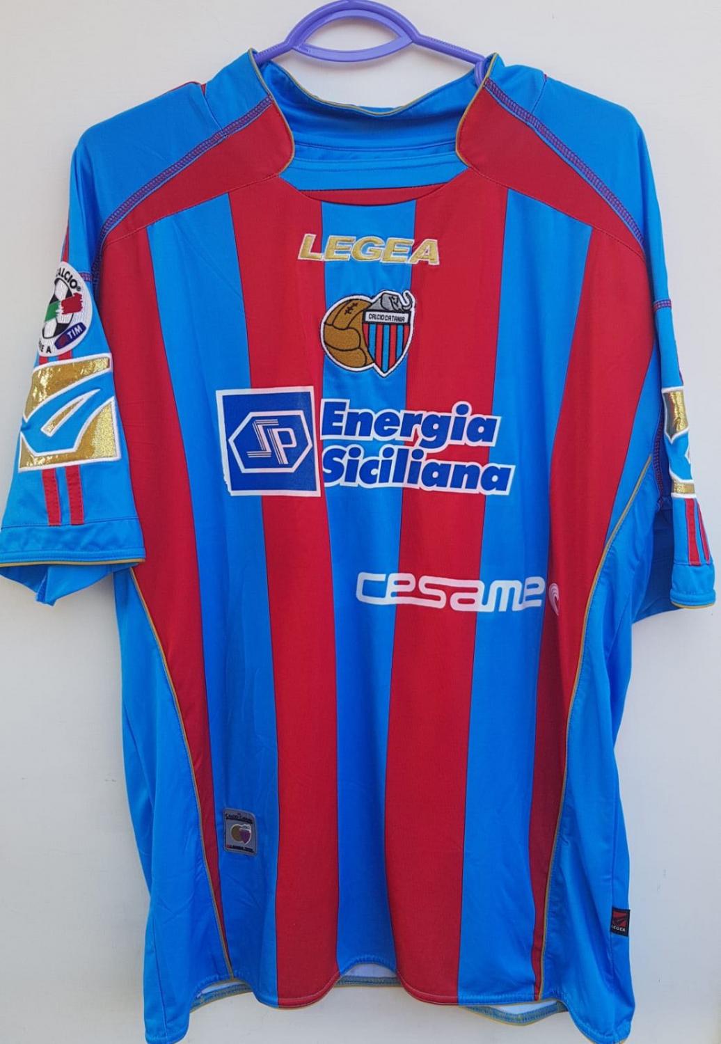 maillot équipe de calcio catane domicile 2007-2008 pas cher