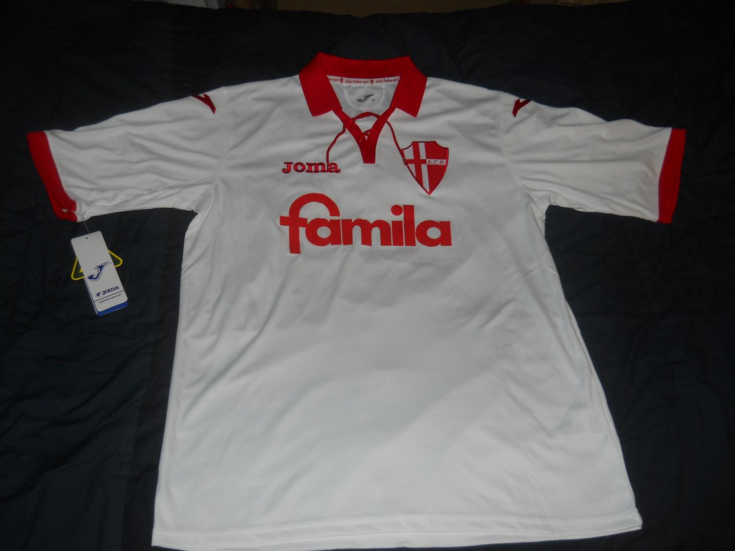 maillot équipe de calcio padoue domicile 2012-2014 rétro