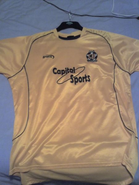 maillot équipe de cambridge united domicile 2003-2005 rétro