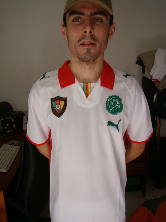 maillot équipe de cameroun third 2008-2009 pas cher