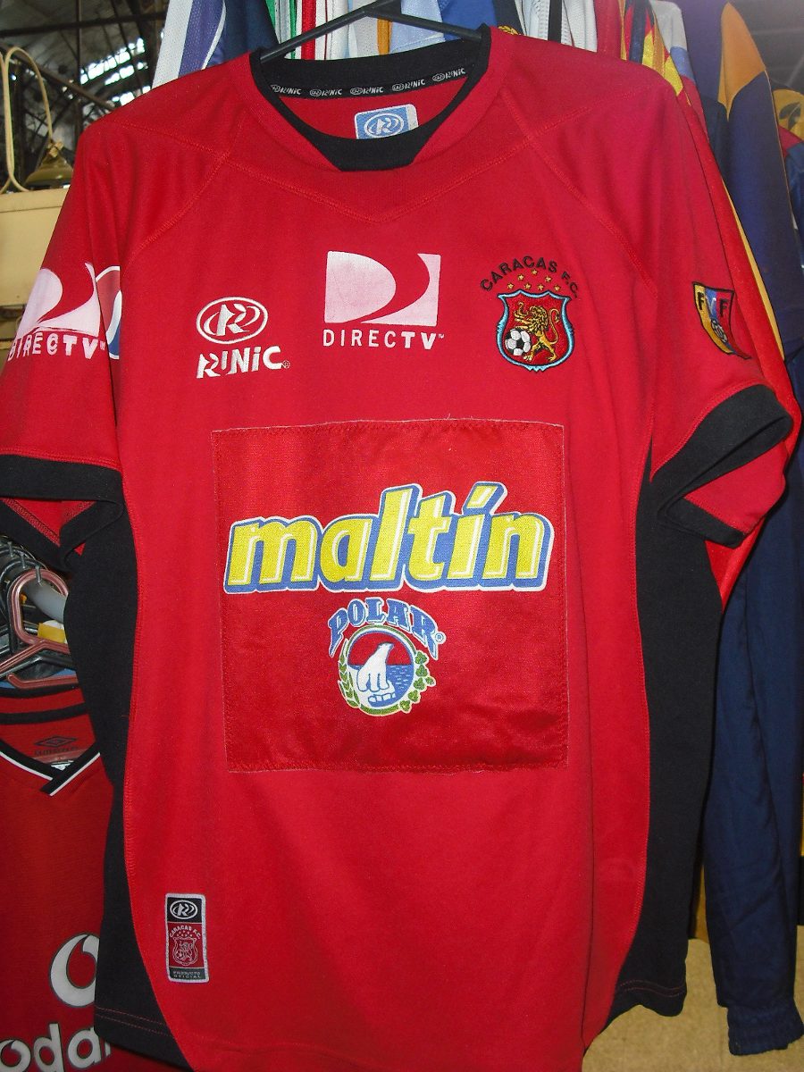 maillot équipe de caracas fc domicile 2005-2006 rétro