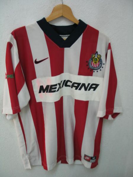 maillot équipe de cd guadalajara domicile 1997 rétro