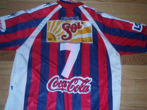 maillot équipe de cd guadalajara domicile 1999-2000 rétro maillot équipe de cd guadalajara domicile 1999-2000 rétro