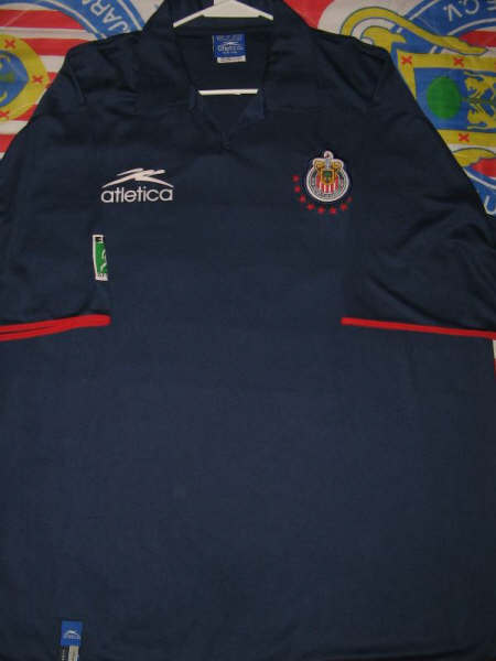 maillot équipe de cd guadalajara exterieur 2003-2004 rétro